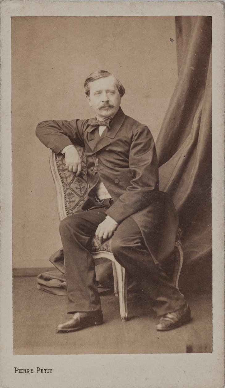 Portrett av Louis de Loménie 1818-1878. av Pierre Petit