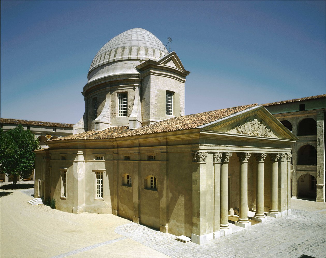Church of La Vieille Charite, klosteret i Marseille, Frankrike. Barokk arkitektur, av Pierre Puget av Pierre Puget