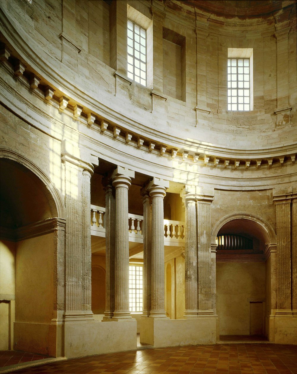 Church of La Vieille Charite, klosteret i Marseille, Frankrike. Barokk arkitektur, av Pierre Puget av Pierre Puget