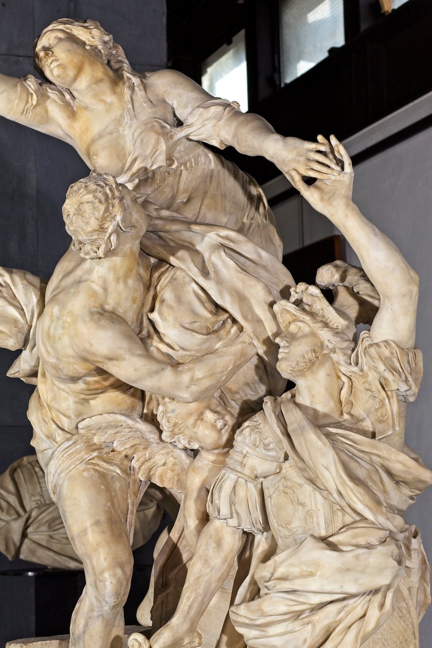 Rotten til Elena, detalj, etter 1683 av Pierre Puget