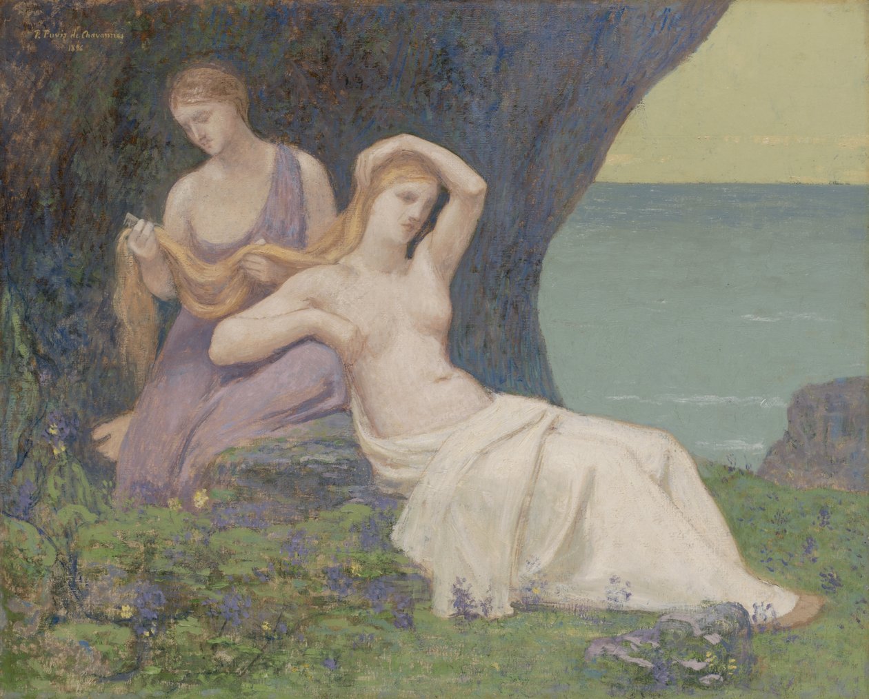 I Lyngen av Pierre Puvis de Chavannes