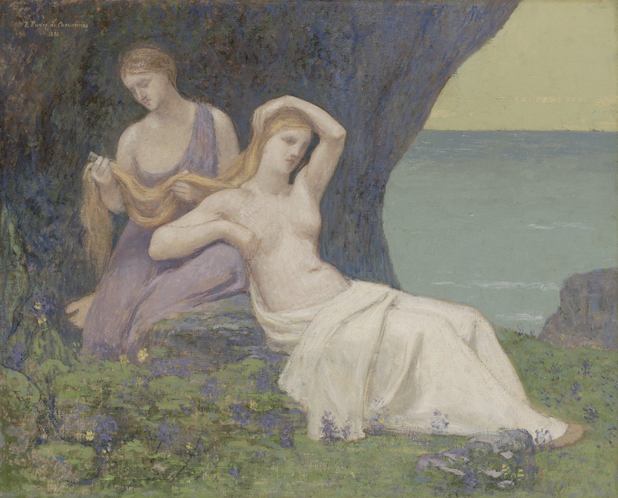 I Lyngen av Pierre Puvis de Chavannes