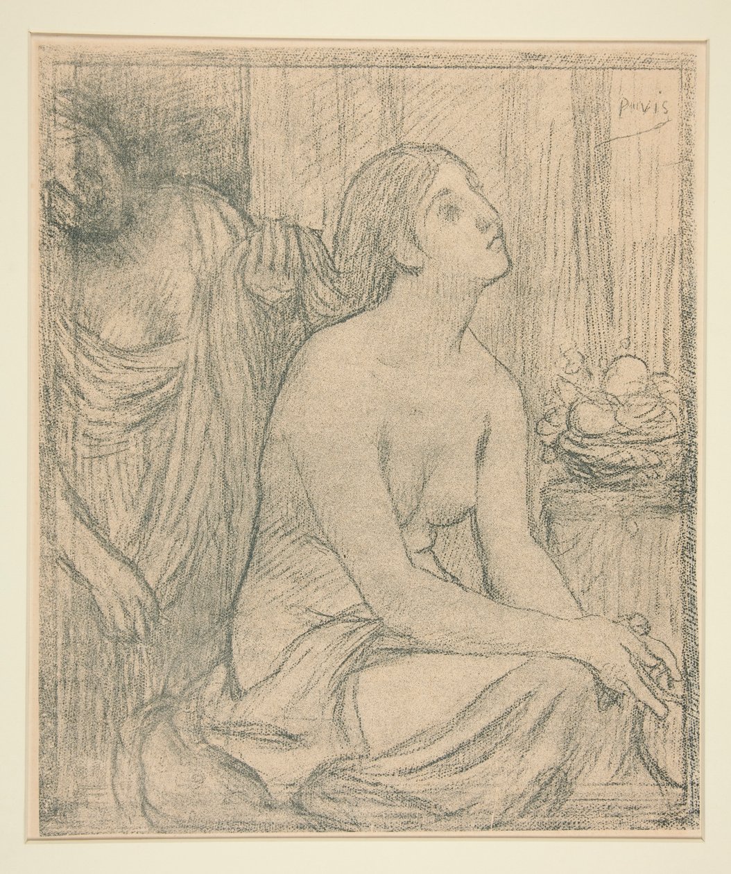 Toalettet av Pierre Puvis de Chavannes