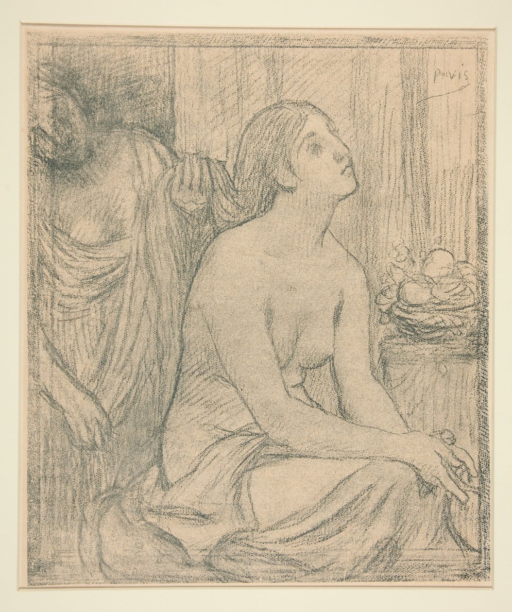 Toalettet av Pierre Puvis de Chavannes