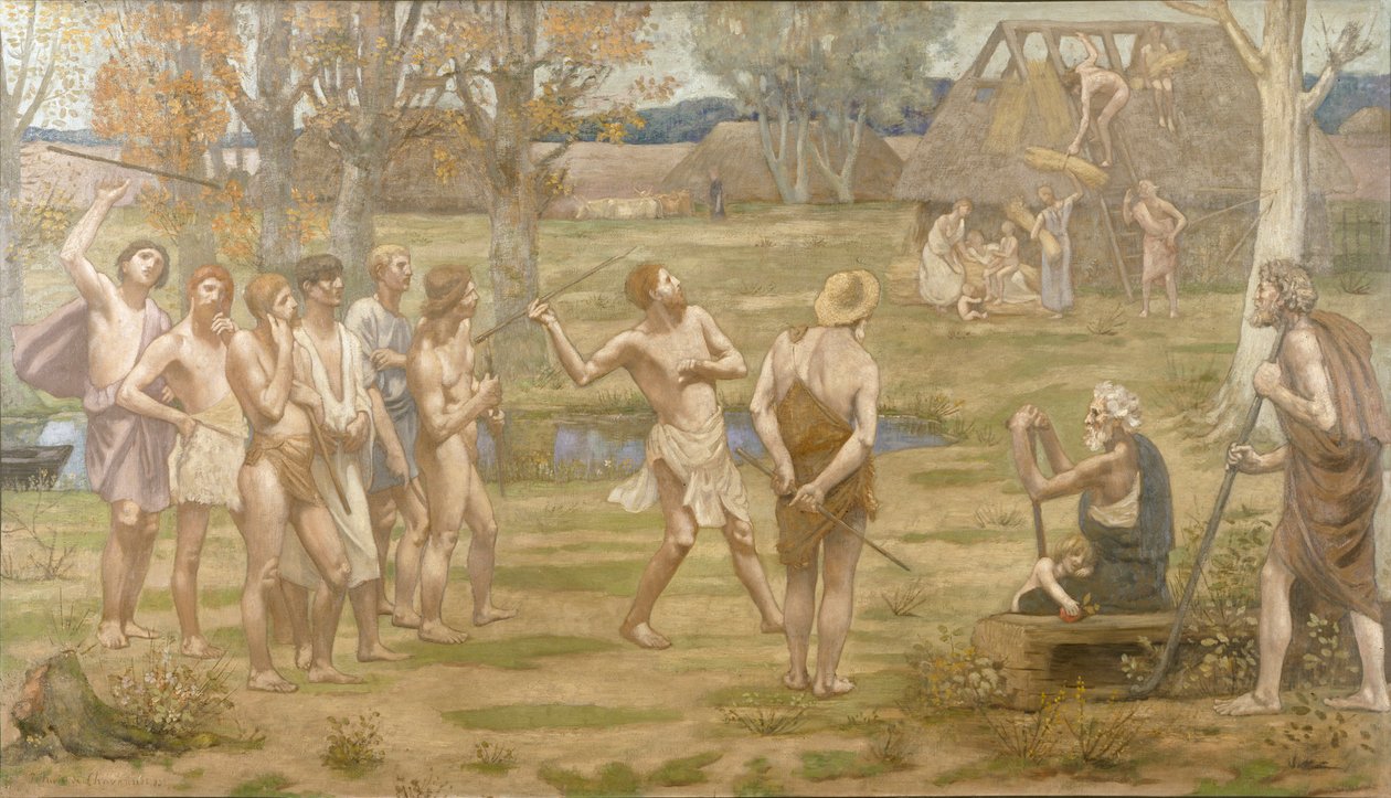 «Ludus Pro Patria» av Pierre Puvis de Chavannes
