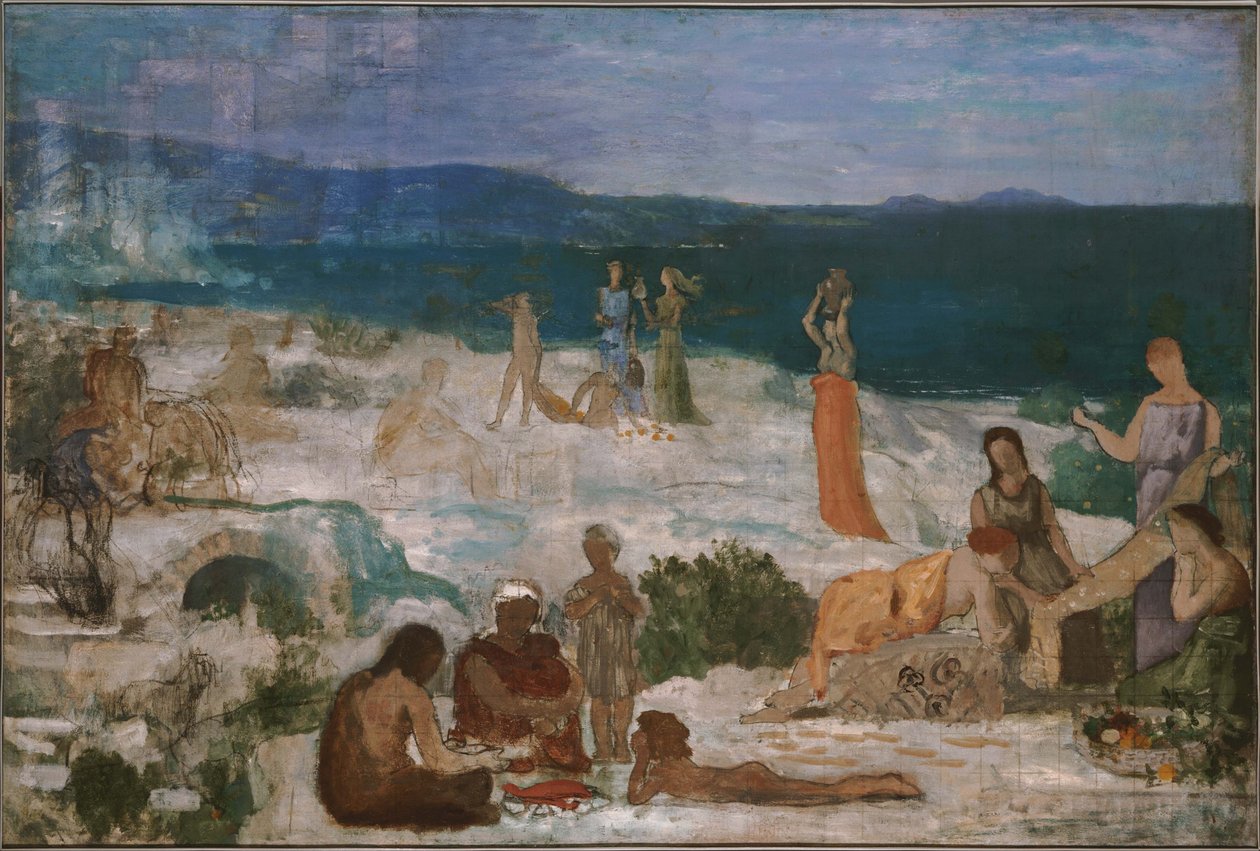 Massilia, gresk koloni av Pierre Puvis de Chavannes