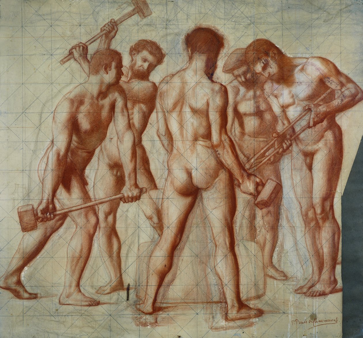 The Forgers, studie for 