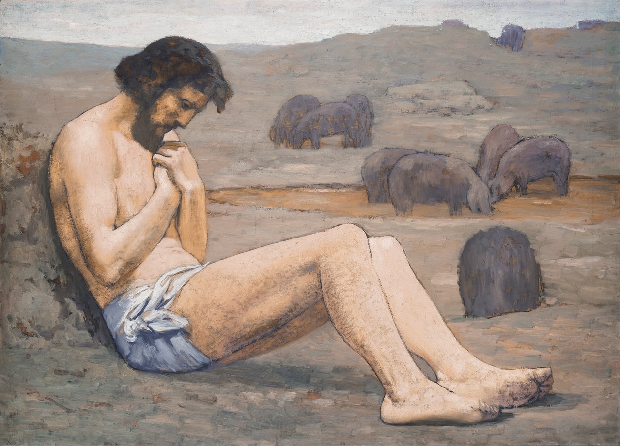 Den fortapte sønn, ca. 1879 (olje på lin) av Pierre Puvis de Chavannes