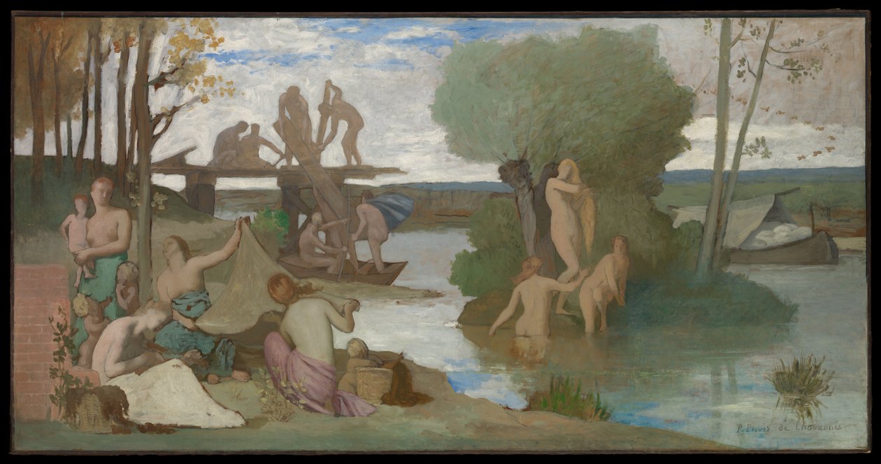 Elven av Pierre Puvis de Chavannes