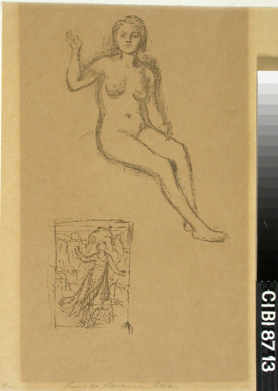Ohne Titel av Pierre Puvis de Chavannes