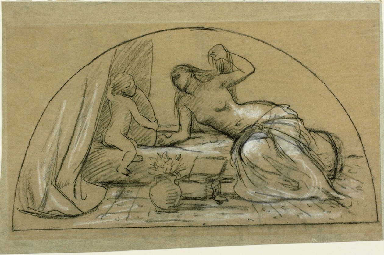Venus forfengelighet: parisiske dyder av Pierre Puvis de Chavannes