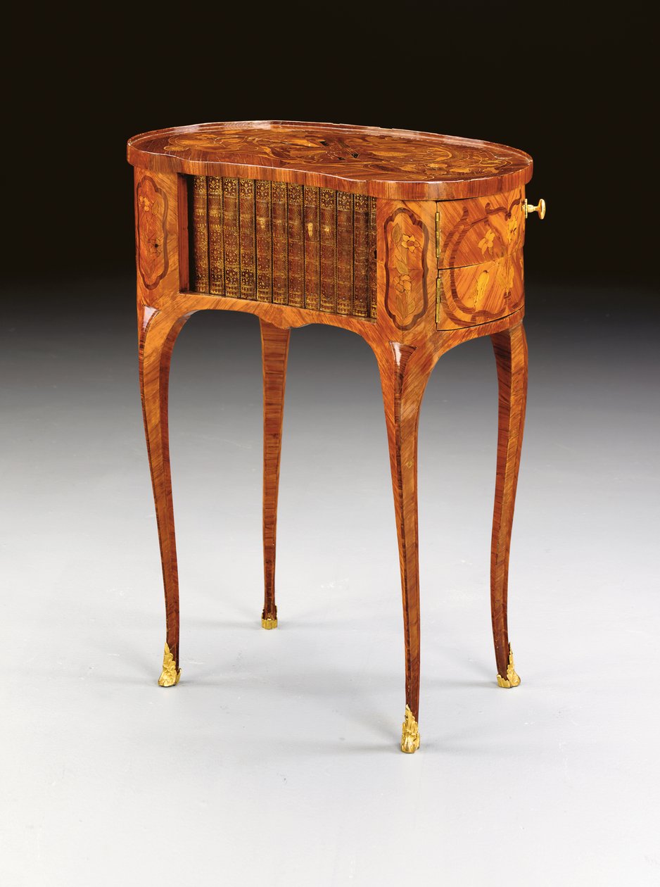 Louis XV skrivebord, ca. 1750 av Pierre Roussel
