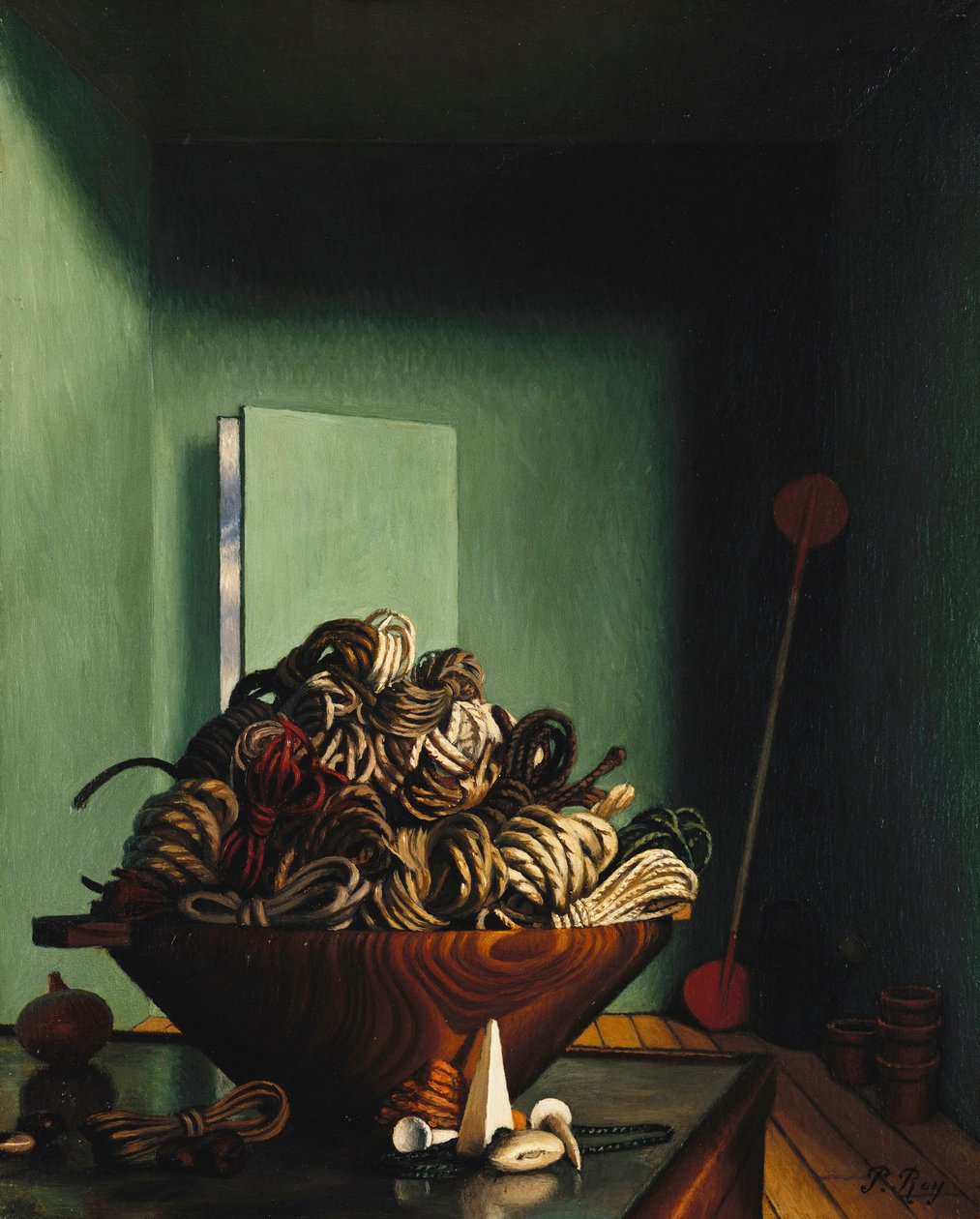 bolle med ull; Bol de laine av Pierre Roy