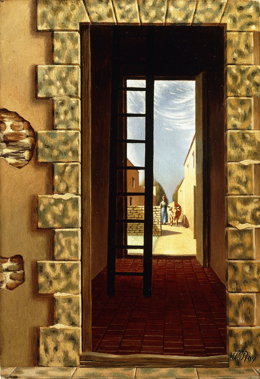 Døråpningen; La Porte av Pierre Roy