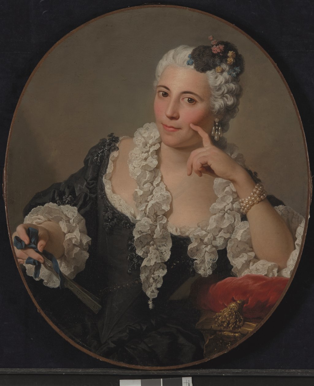 Portrett av Anne-Marie Zina Durand de Lironcourt (olje på lerret) av Pierre Subleyras