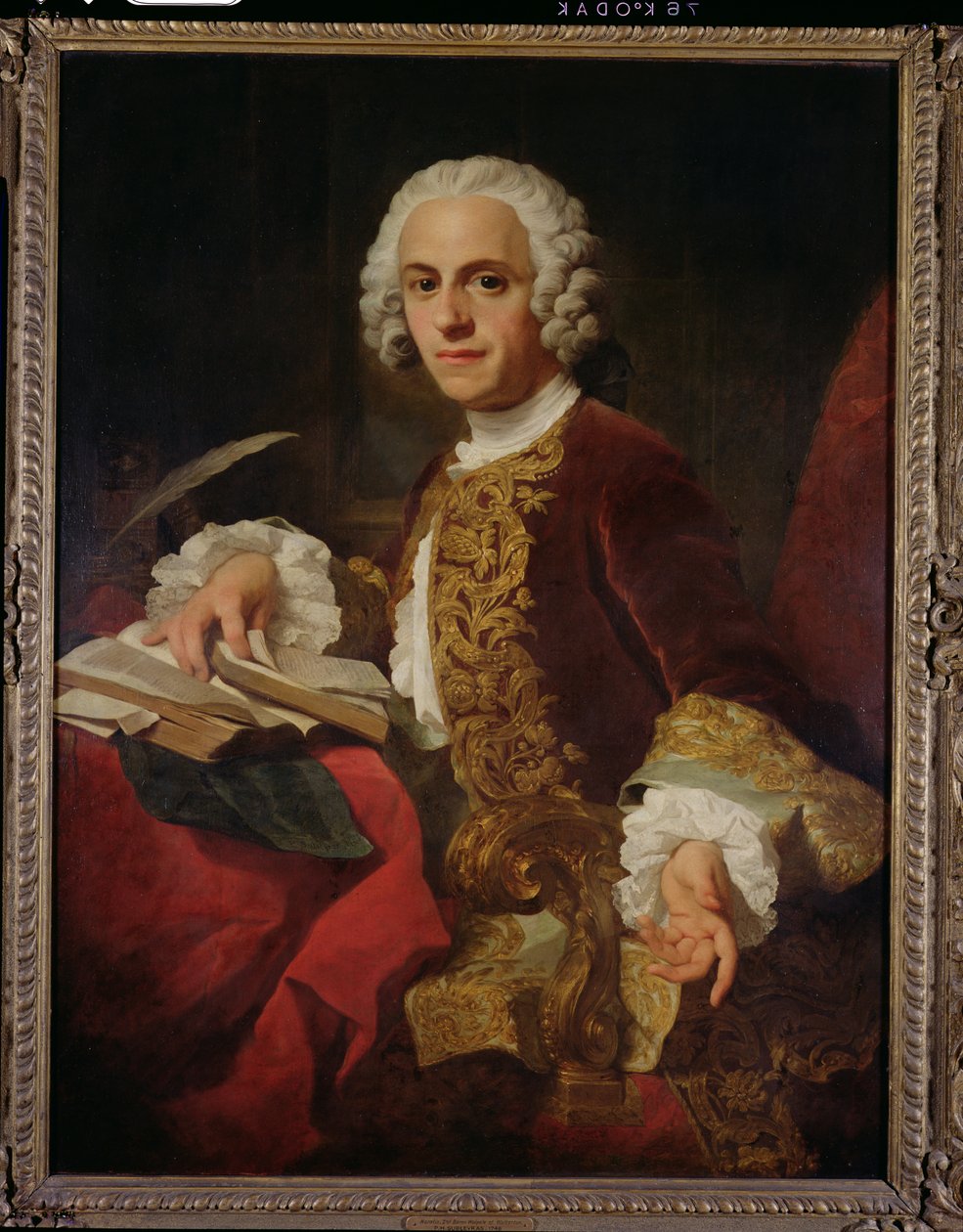Portrett av Horatio Walpole (1723-1809) 2. baron Walpole av Wolterton (olje på lerret) av Pierre Subleyras