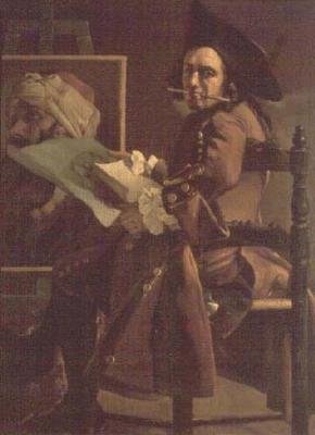 Selvportrett av Pierre Subleyras