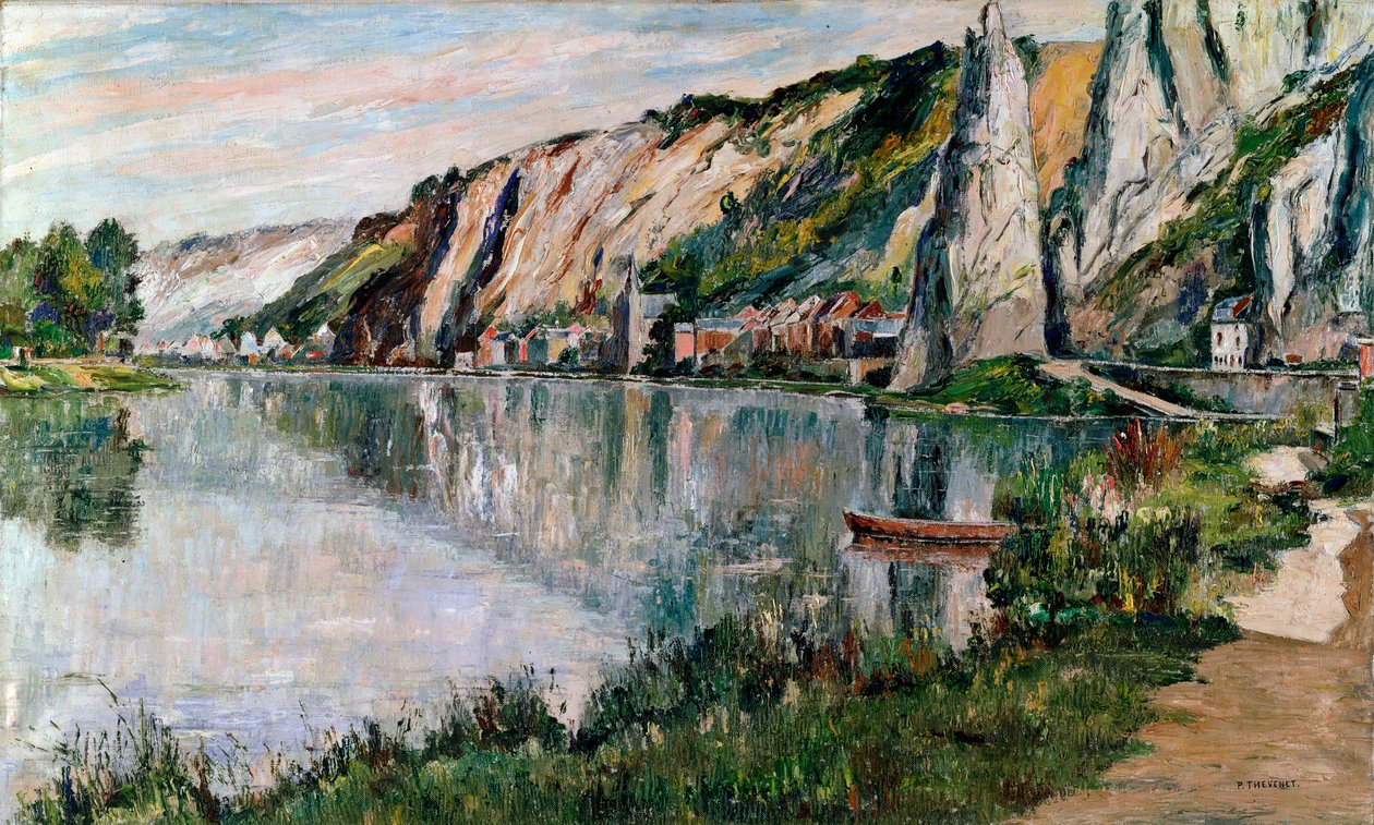 The Rock at Bayard, sent på 1800- eller 1900-tallet av Pierre Thevenet