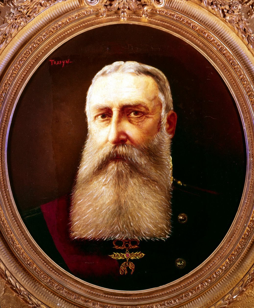 Leopold II, konge av Belgia, 1865-1909 av Pierre Tossyn