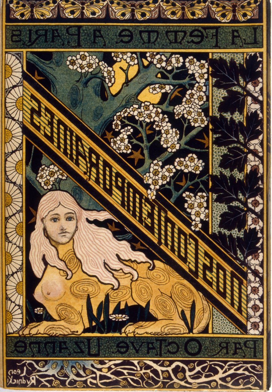 illustrasjon for "Kvinnen i Paris" av Pierre Vidal