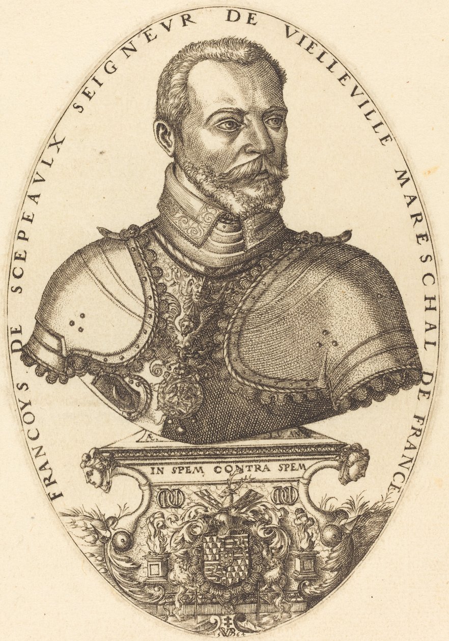 Francoys de Scepeaulx av Pierre Woeiriot