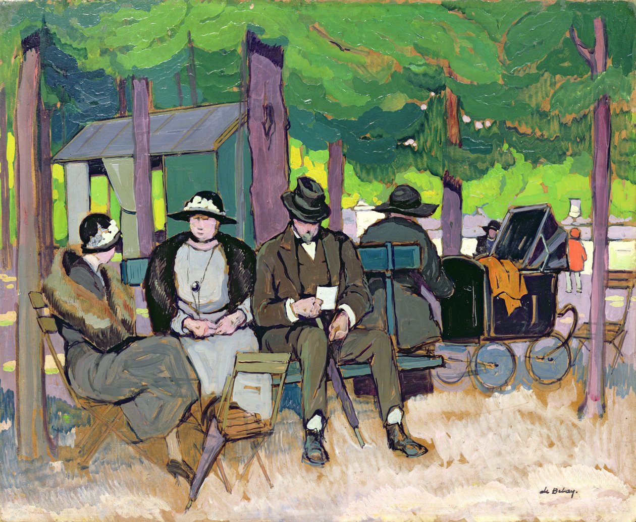 Luxembourg-hagen, Paris av Pierre de Belay