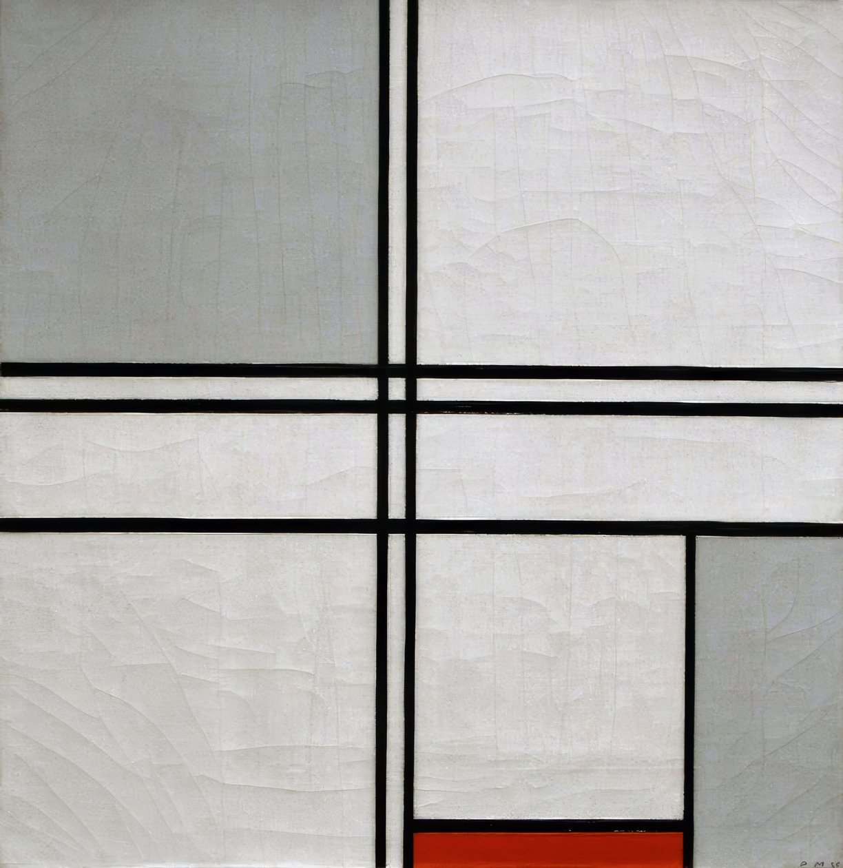 Komposisjon nr.1 av Piet Mondrian