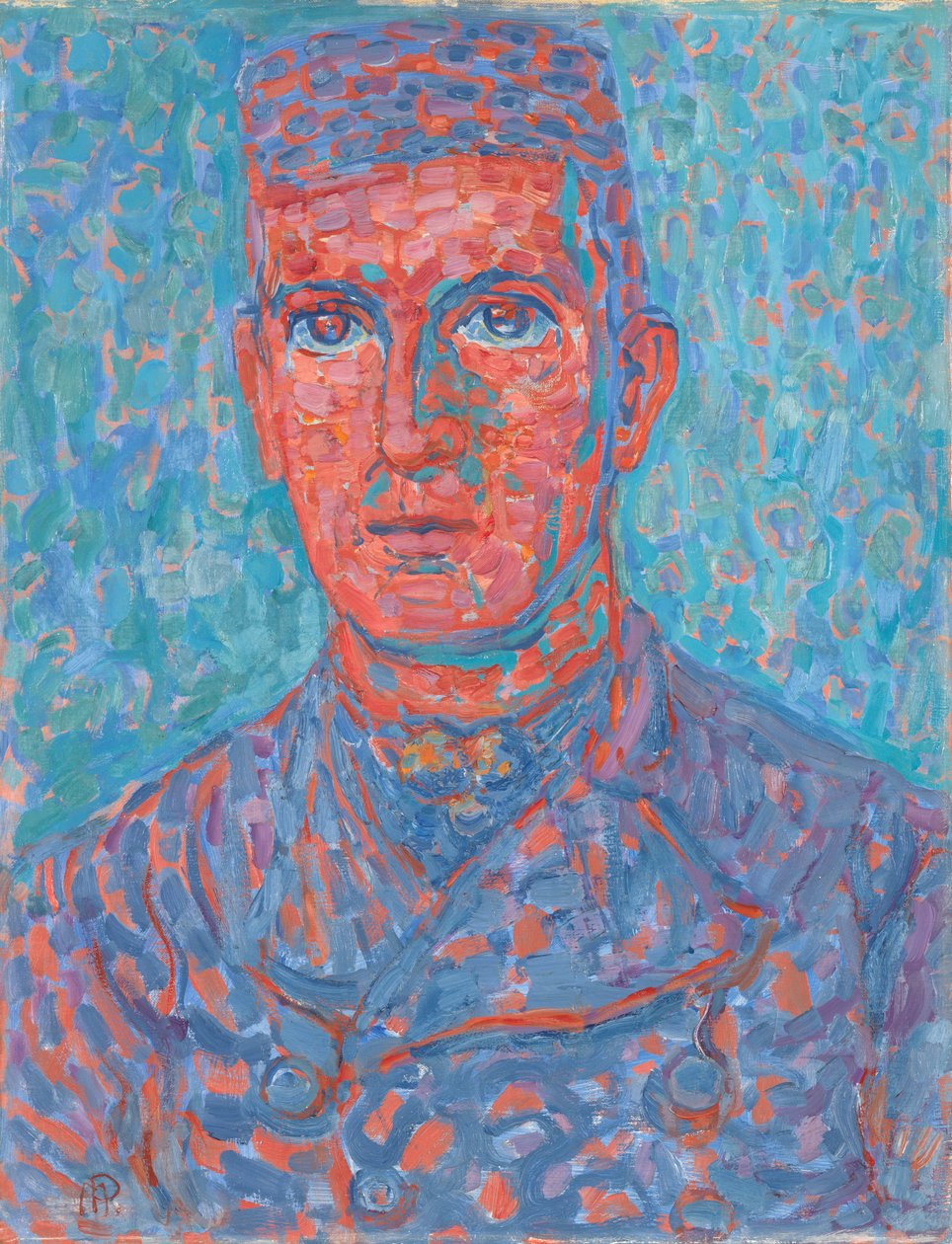 Zeeland Farmer, ca. 1908-begynnelsen av 1910 av Piet Mondrian