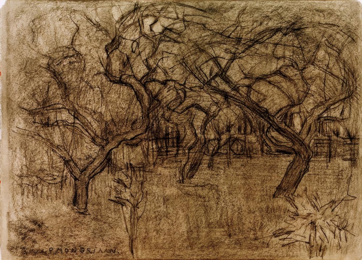 Frukthage av Piet Mondrian