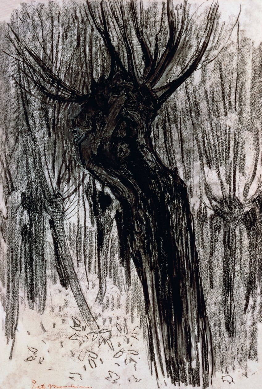 Willows av Piet Mondrian