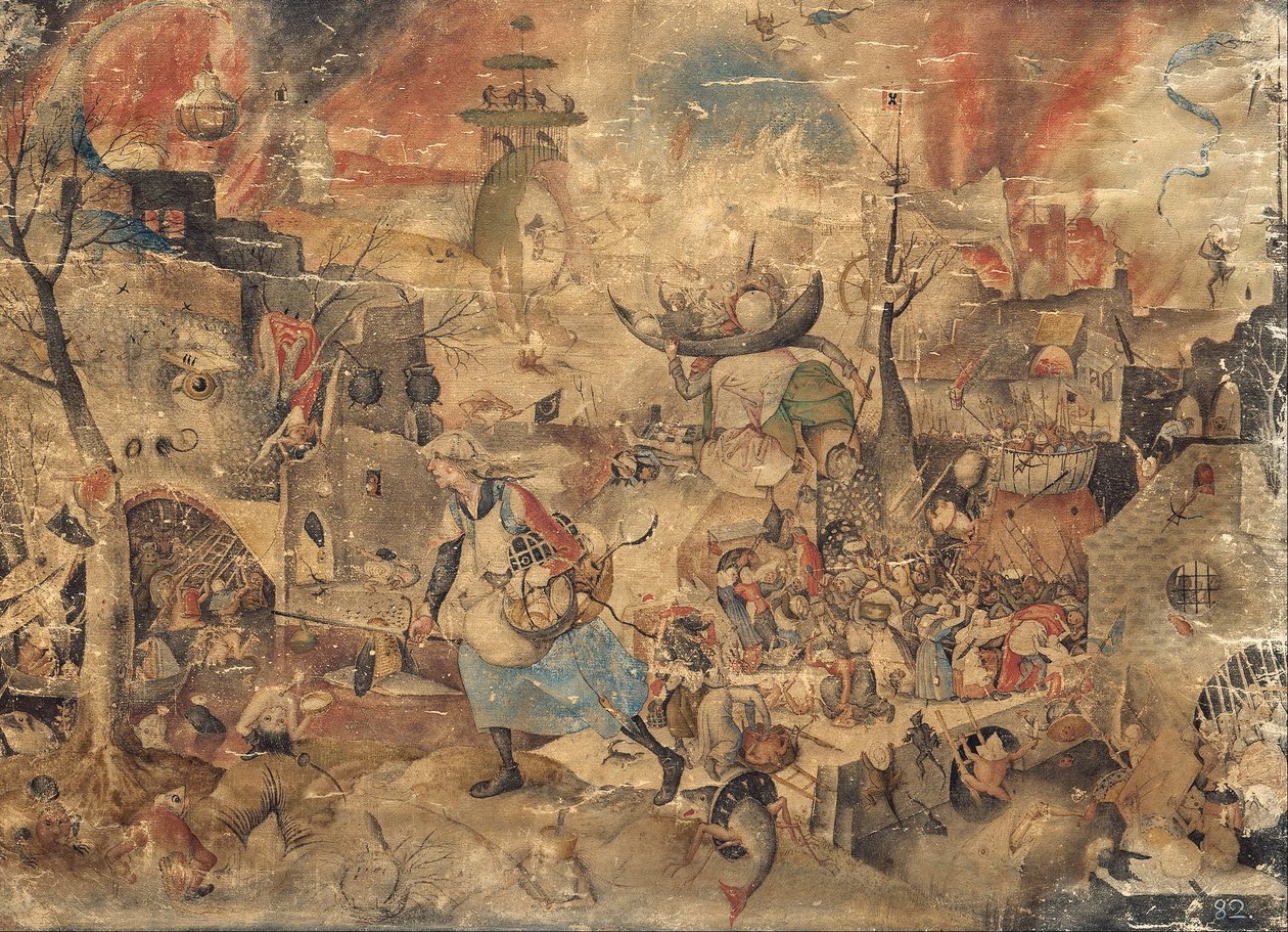 Dulle Griet (Mad Meg) av Pieter Bruegel the Elder