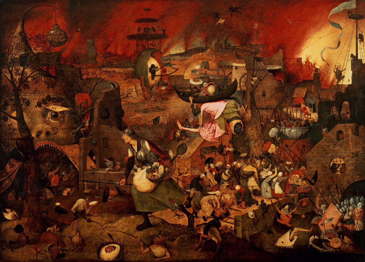 Dulle Griet (Mad Meg) 1564 av Pieter Bruegel the Elder