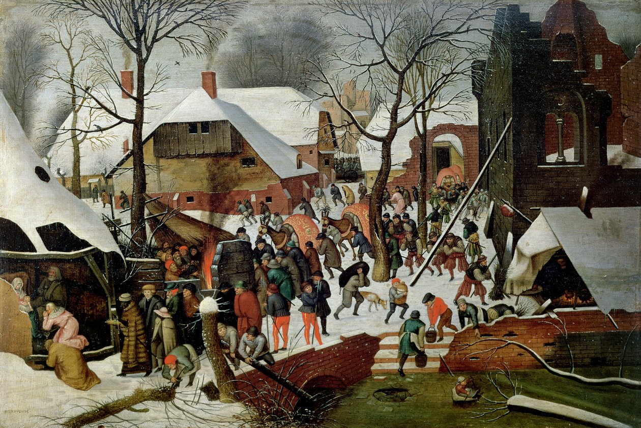 Tilbedelsen av magiene av Pieter Bruegel the Elder