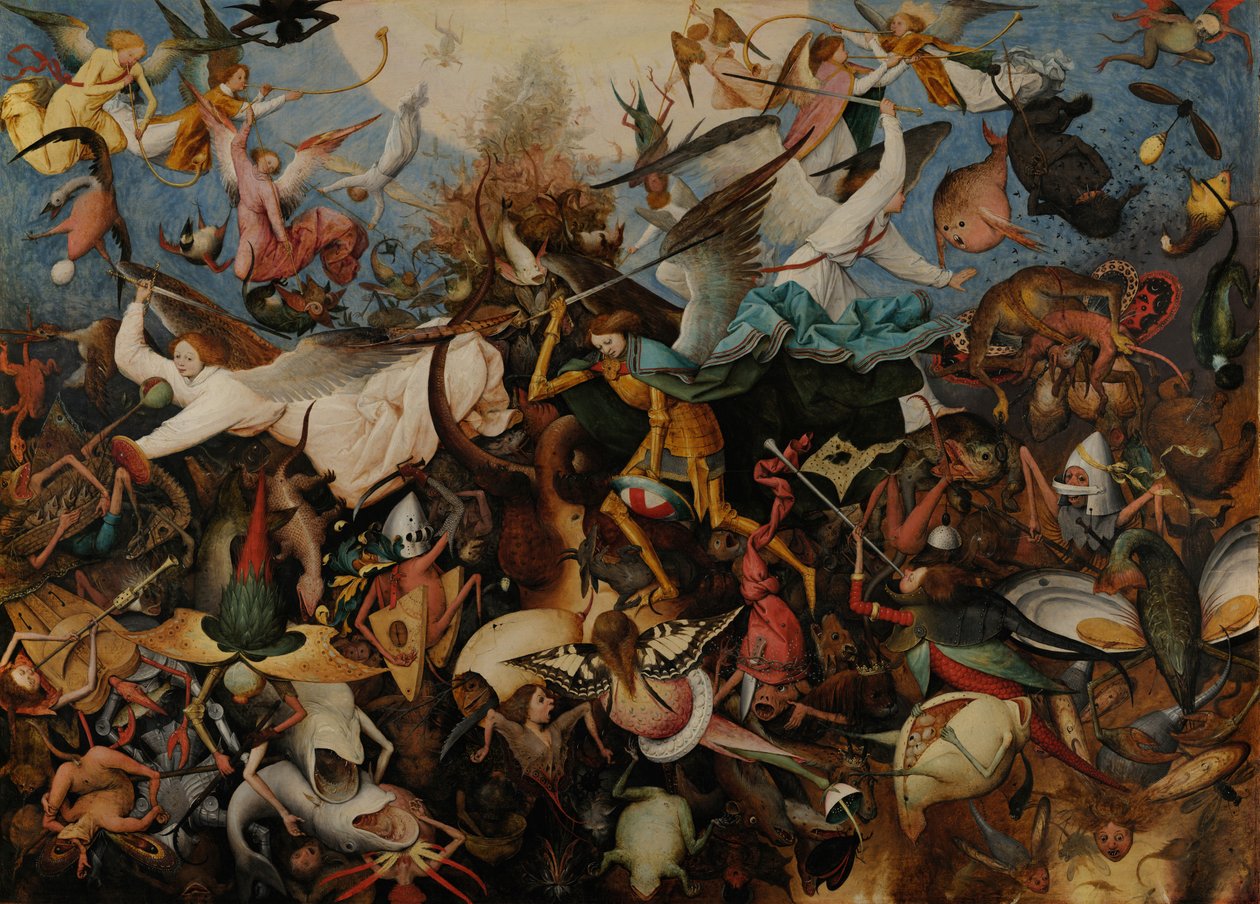 Rebel Angels fall av Pieter Bruegel the Elder