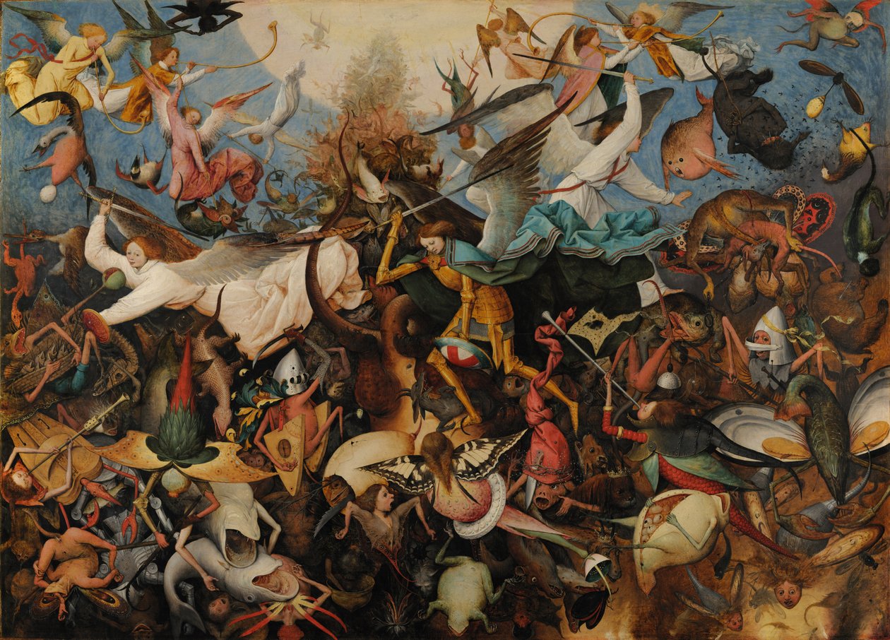 The Fall of the Rebel Angels, 1562 av Pieter Bruegel the Elder