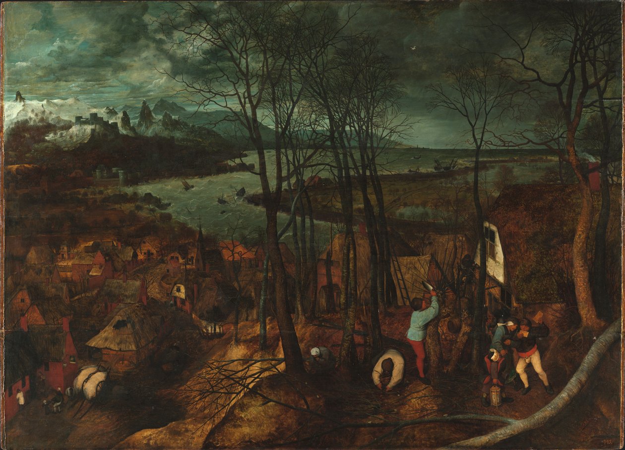 Den dystre dagen av Pieter Bruegel the Elder