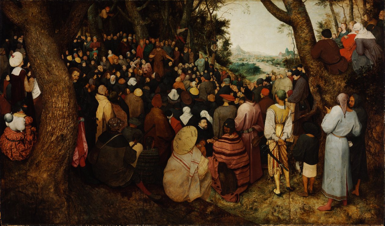 Preken til Johannes døperen av Pieter Bruegel the Elder