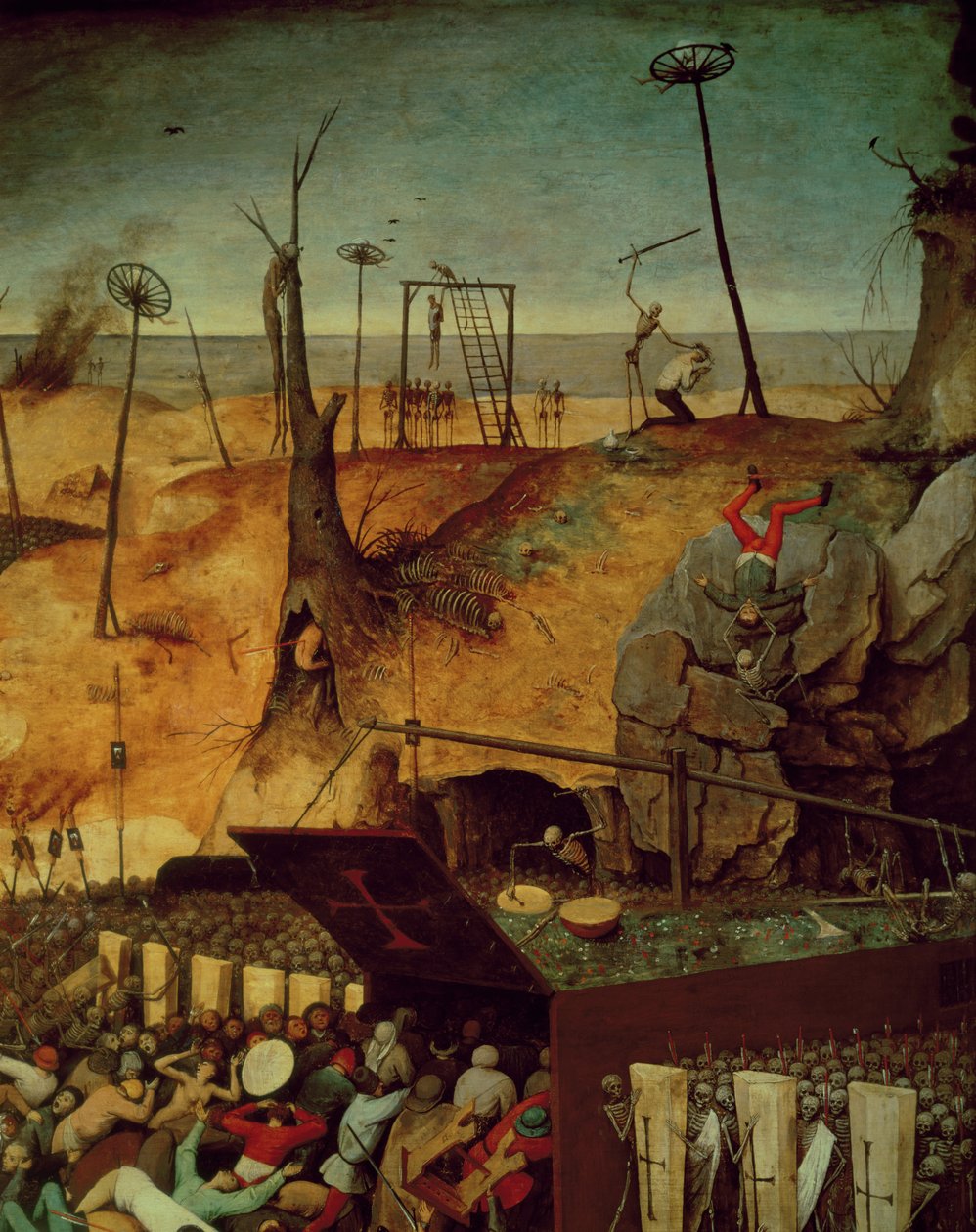 The Triumph of Death, ca. 1562 (detalj av 457) av Pieter Bruegel the Elder
