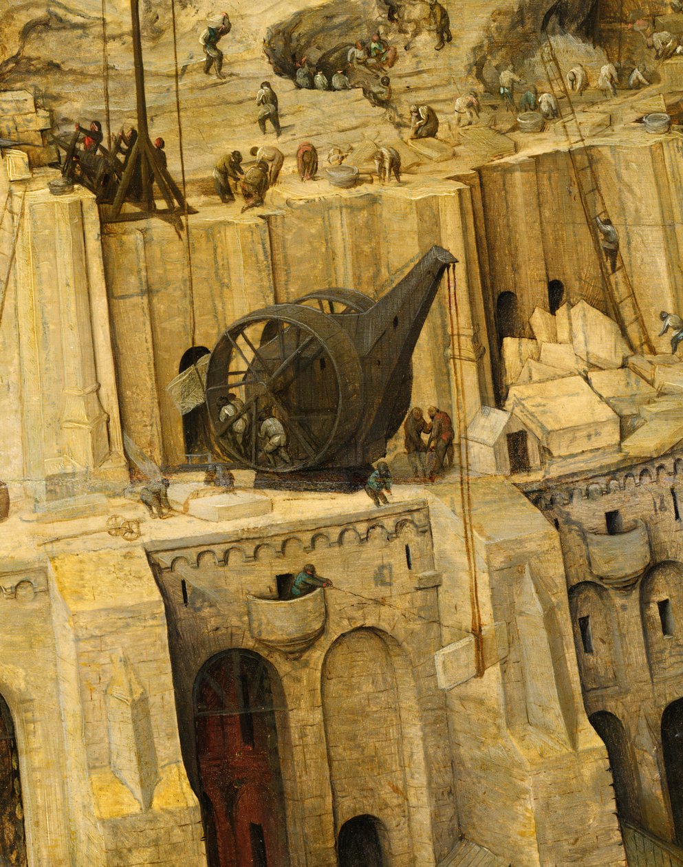 En pedalkran av Pieter Bruegel the Elder