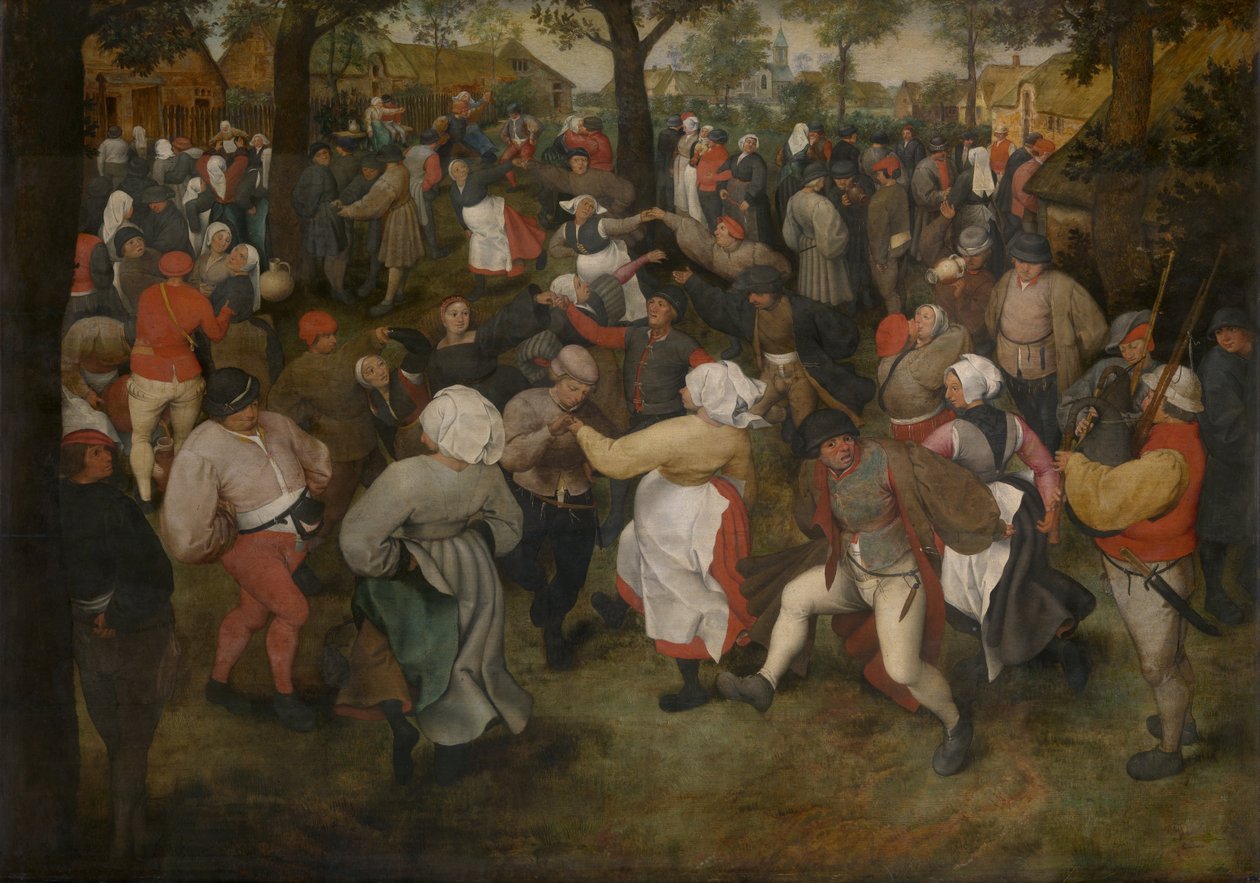 Brudens dans av Pieter Bruegel the Elder