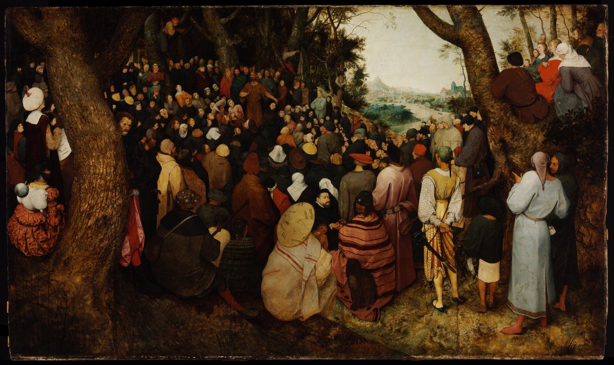 Preken til Johannes døperen av Pieter Bruegel the Elder