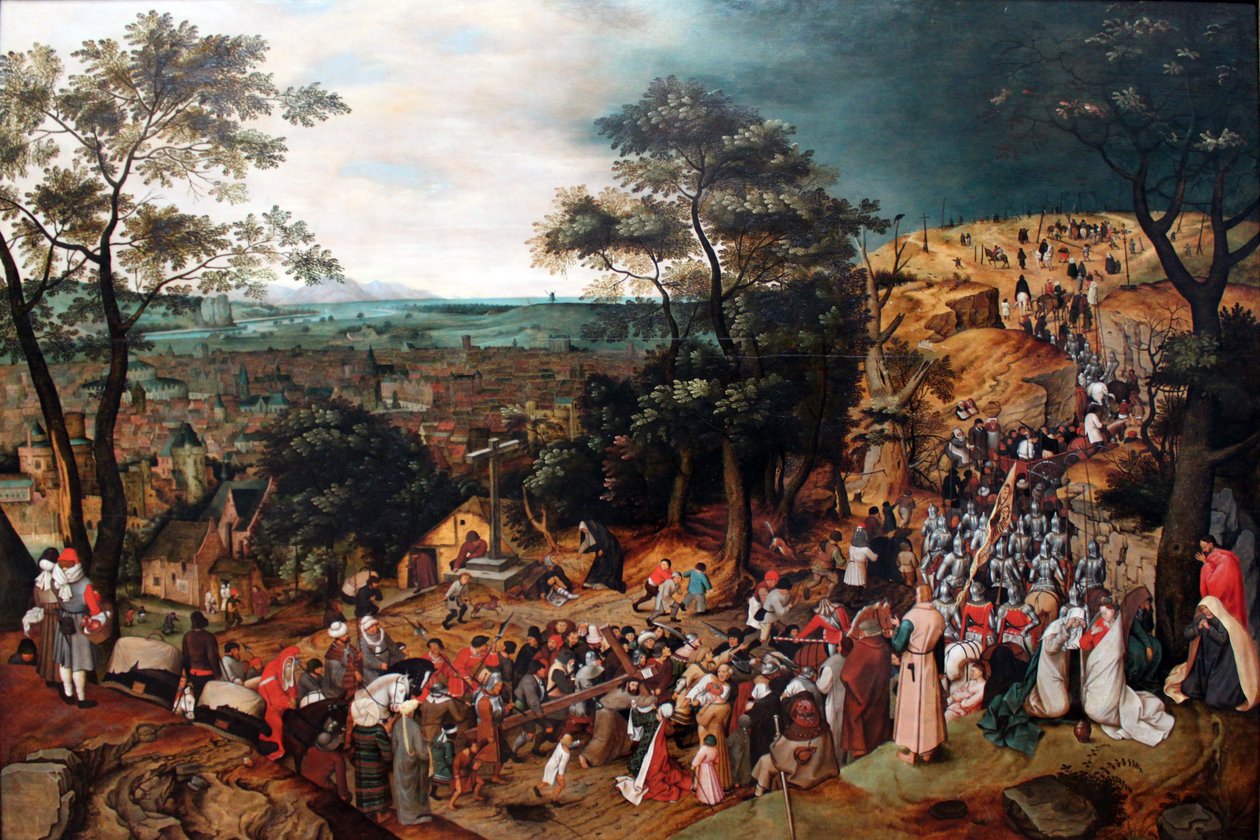 Kristus som bærer korset av Pieter Brueghel the Younger