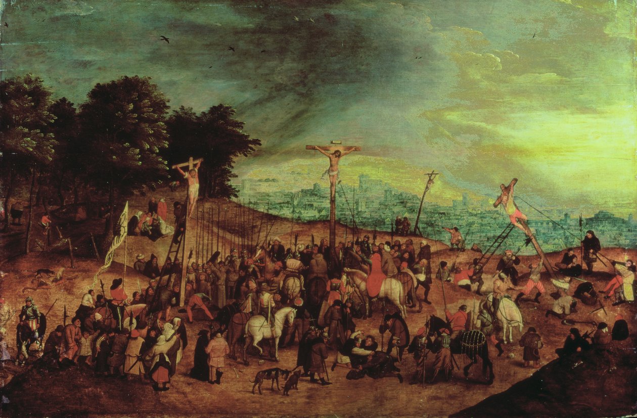 Korsfestelsen av Pieter Brueghel the Younger