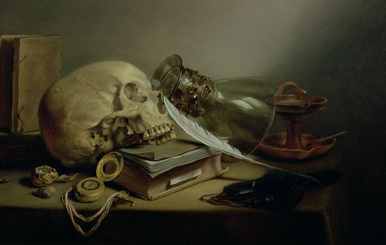 Et Vanitas stilleben av Pieter Claesz