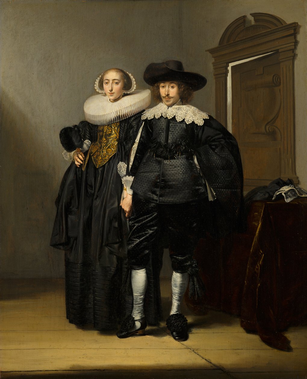 Portrett av et ektepar av Pieter Codde