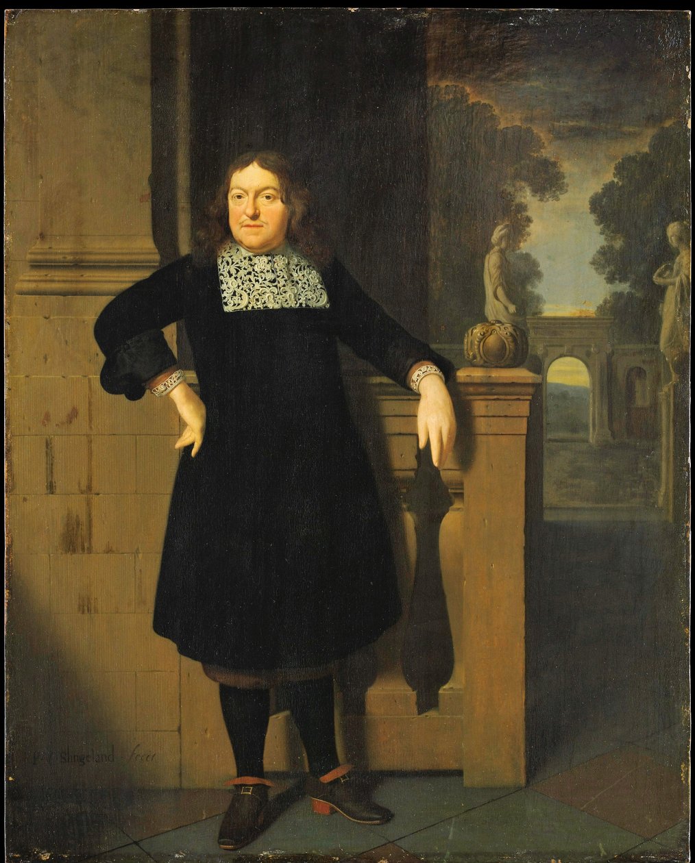 Portrett av Johan Hulshout (1623–1687) av Pieter Cornelisz van Slingelandt