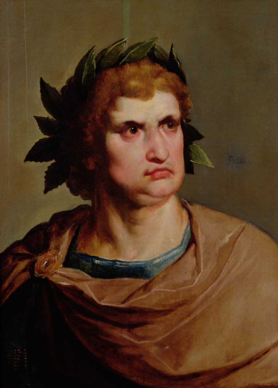 Romersk keiser, muligens Nero (37-68) ca. 1625-30 av Pieter Fransz de Grebber