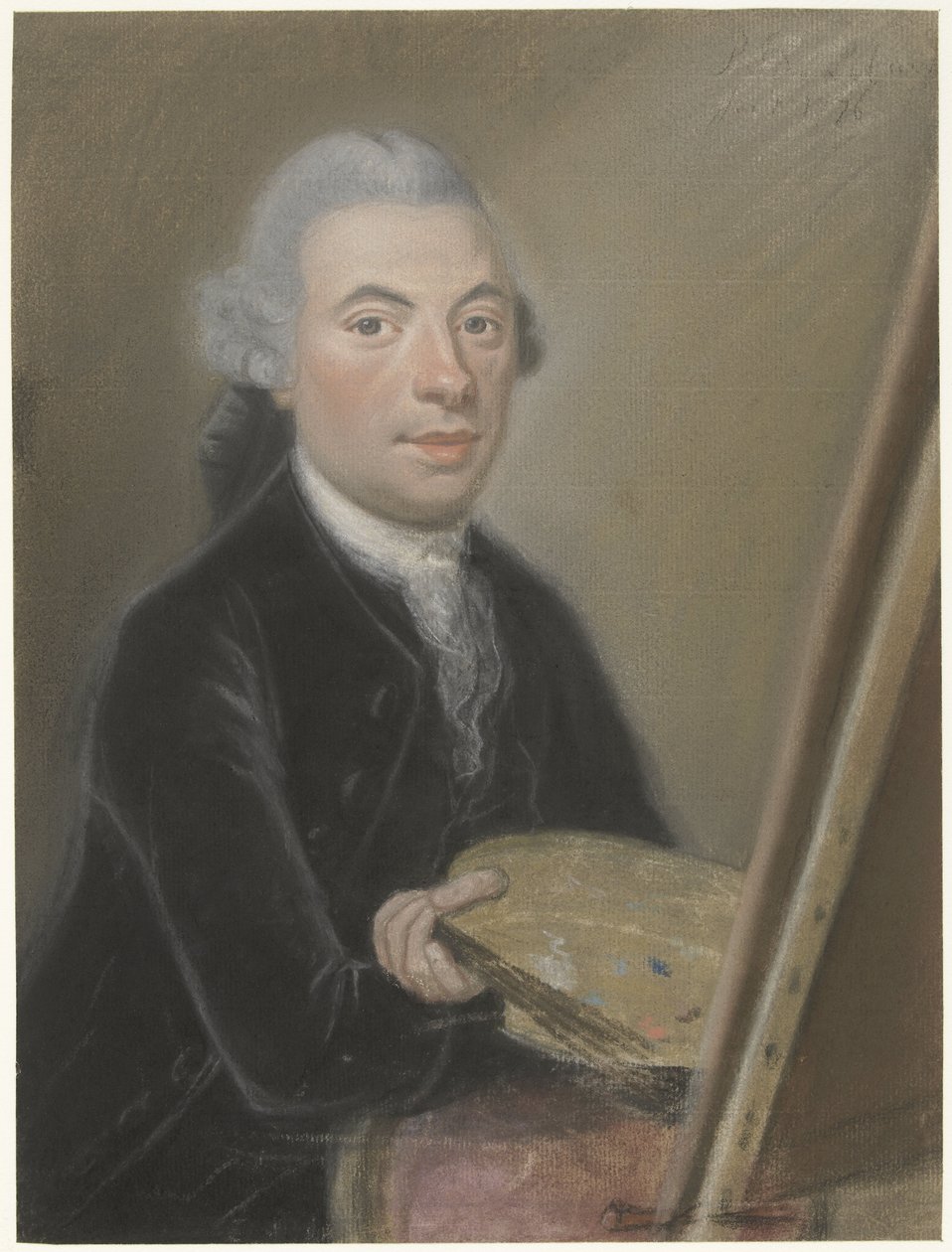Portrett av svigersønnen, Jan van Os av Pieter Frederik de la Croix