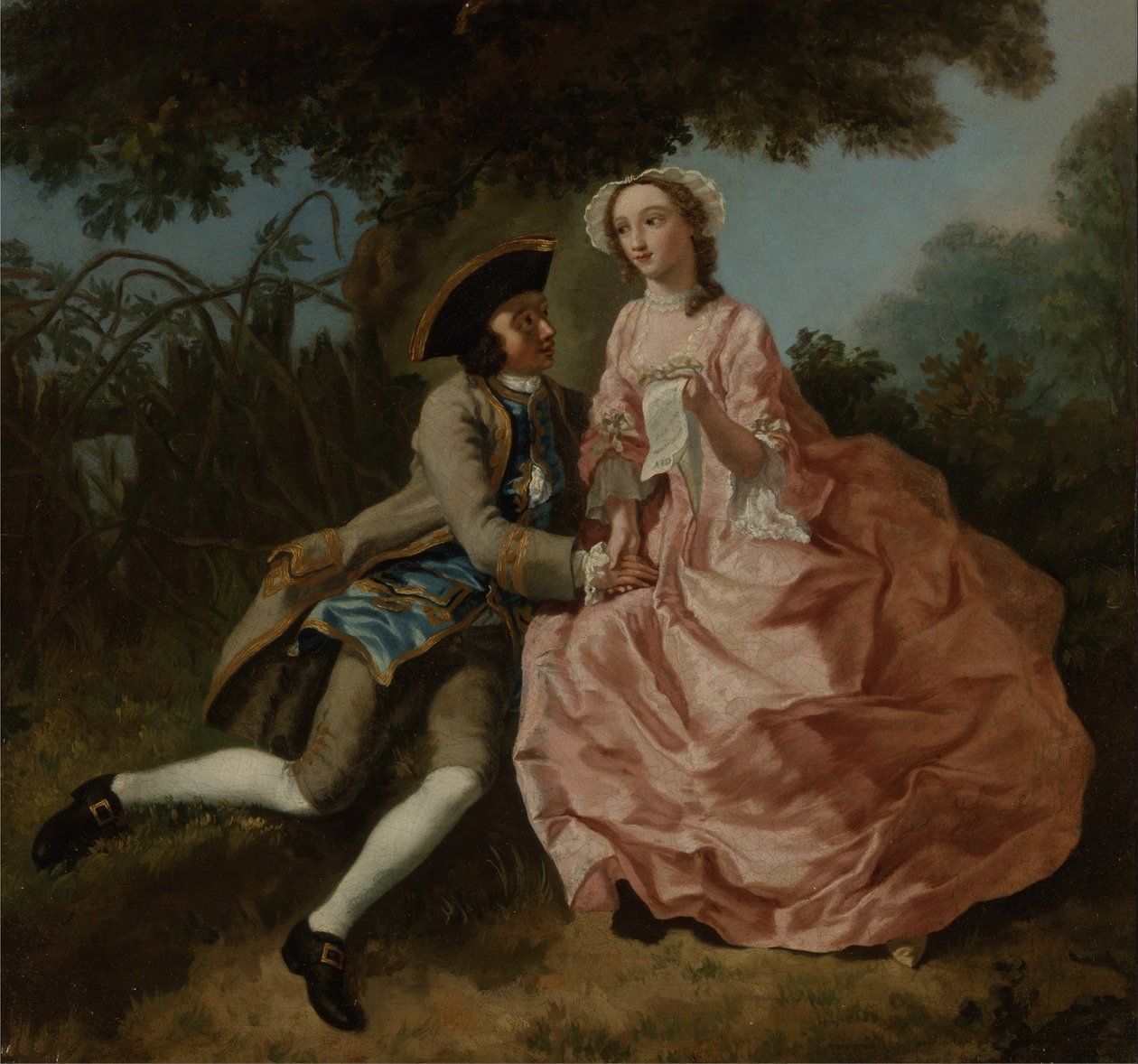 Elskere i et landskap av Pieter Jan van Reysschoot