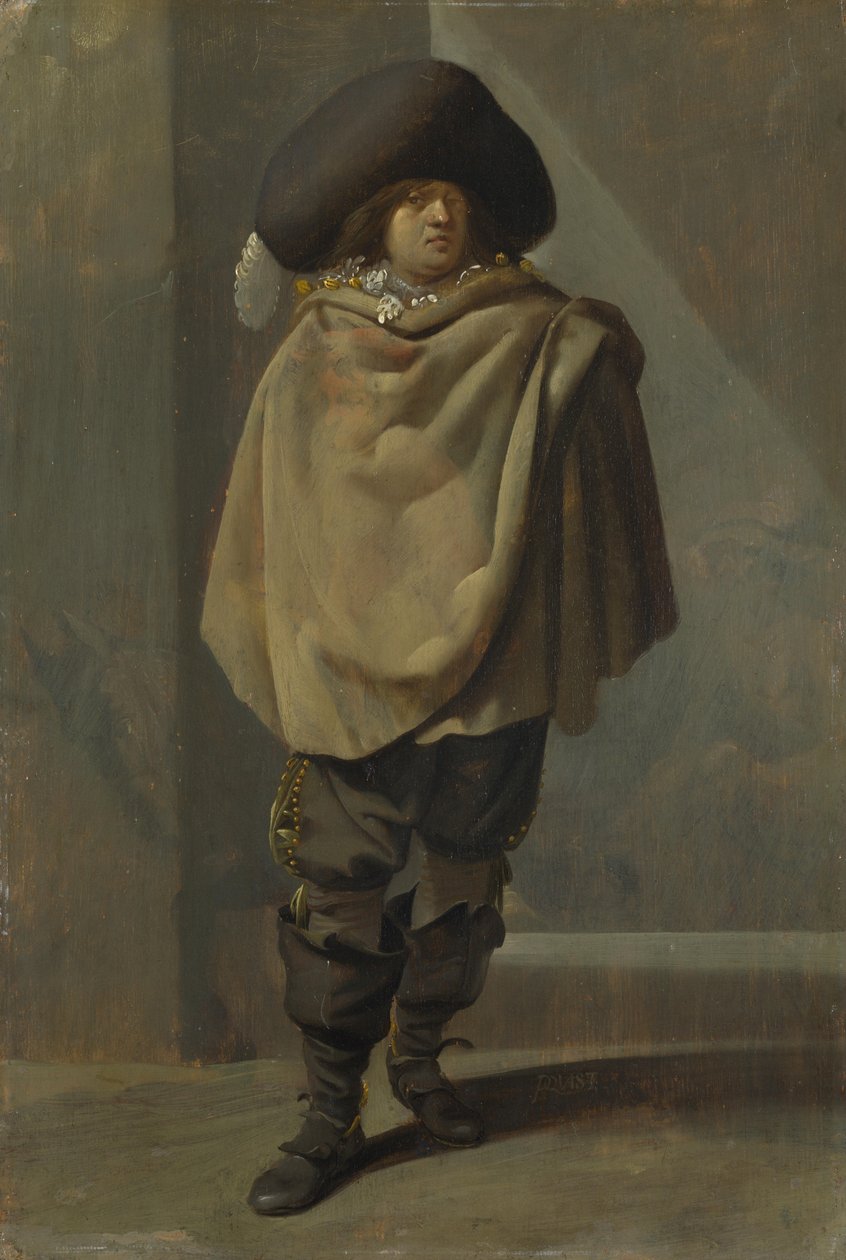 En stående mann av Pieter Jansz. Quast
